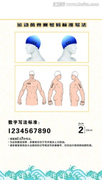 手繪競賽人物示意圖
