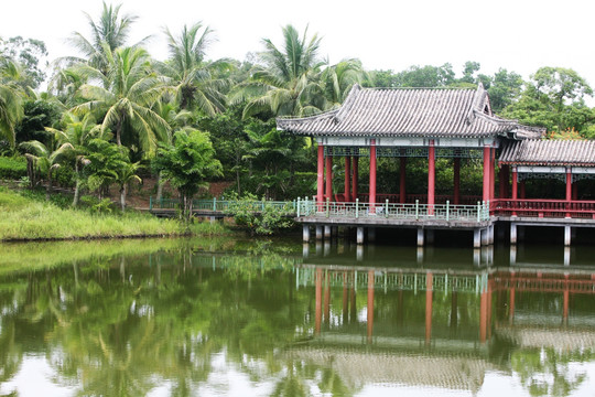 文筆峰 定安 海南旅游 道教