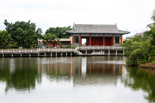 文筆峰 定安 海南旅游 道教