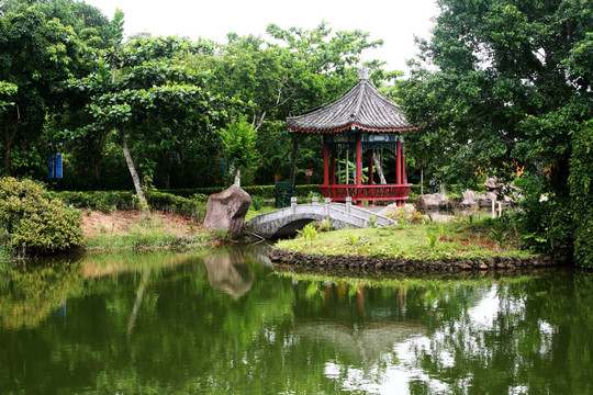 文筆峰 定安 海南旅游 道教