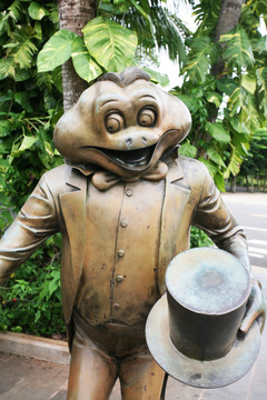 蛙先生 雕像