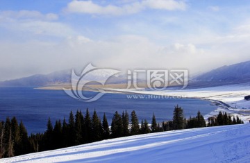 雪天户外 雪山