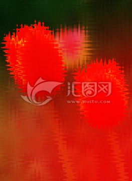 郁金香油畫