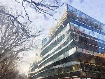 北京風(fēng)景水彩寫生