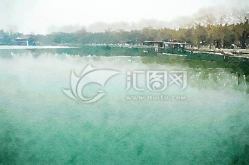 北海 水彩寫生