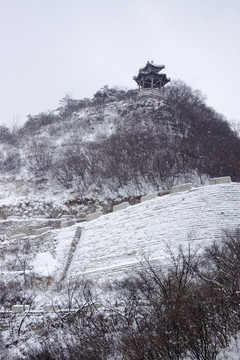 高山雪景