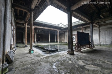 西递村 胡氏宗祠 祠堂