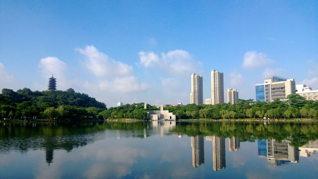 广东佛山南海千灯湖公园