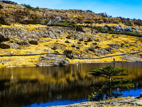 高山湖泊