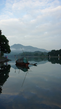 瓯江晨曦 丽水