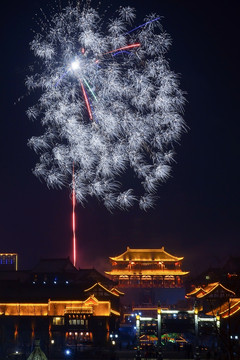 青州宋城夜景