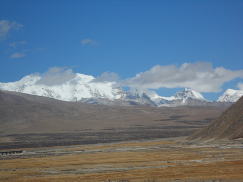 西藏高山