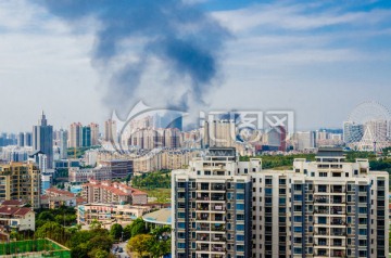 城市消防 城市火灾 城市污染