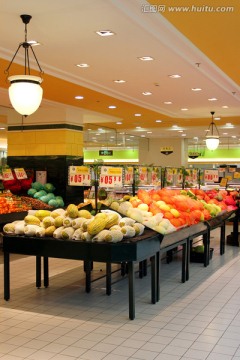 超市 超市内景 大型超市