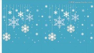 圣誕雪花手提袋