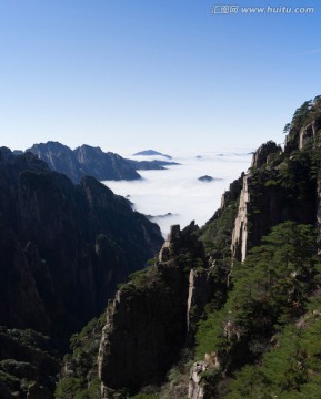 黄山高像素接片 全景图 竖片