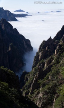 黃山高像素接片 全景圖 豎片