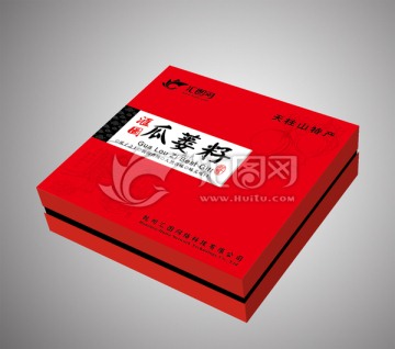 高檔瓜蔞籽包裝（展開圖）