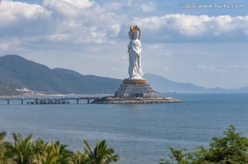 三亚海上观音