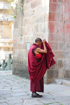 僧人祈祷