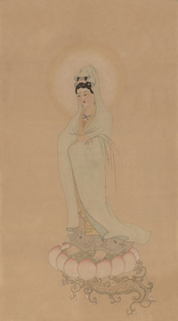 國(guó)畫觀音像