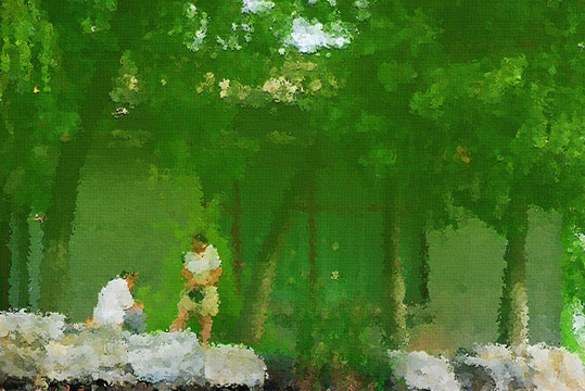風(fēng)景油畫