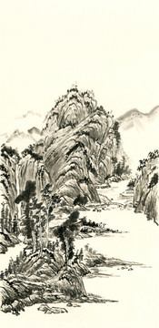 國畫山水