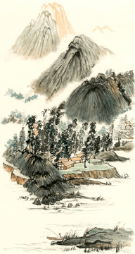 國(guó)畫山水