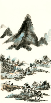國畫山水