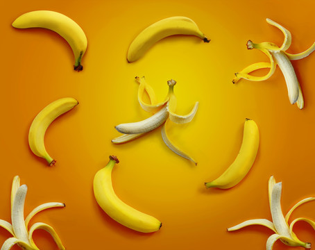 香蕉壁纸设计
