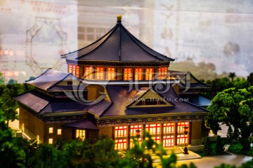 中山纪念堂模型