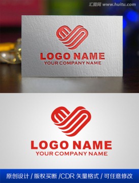 愛心LOGO設(shè)計