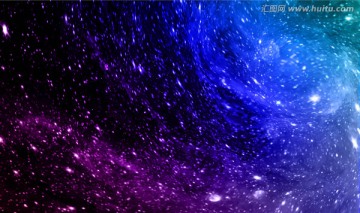 絢麗星空 星空背景