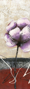 花卉抽象装饰油画