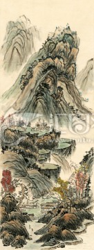 國(guó)畫山水圖