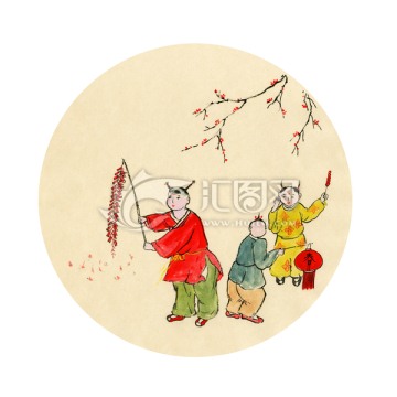 國畫過新年