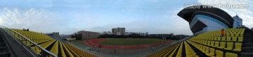 四川大学体育场360全景