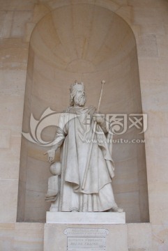 凡尔赛宫 查理曼大帝塑像