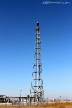 油田 油罐 油气工厂