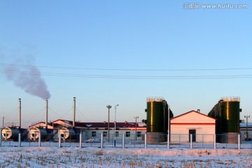 油田 油罐 采油机 油气工厂