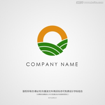 農(nóng)業(yè)陽光原創(chuàng)標志logo