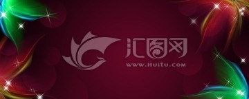 炫彩暗底背景底紋
