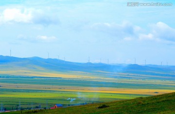 彩色草原