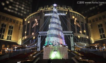 上海港汇恒隆广场圣诞装饰