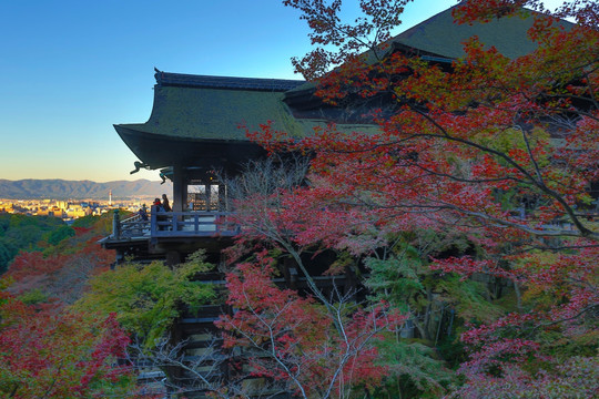 日本 京都 清水寺 清水舞台