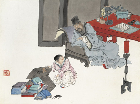 生肖人物圖