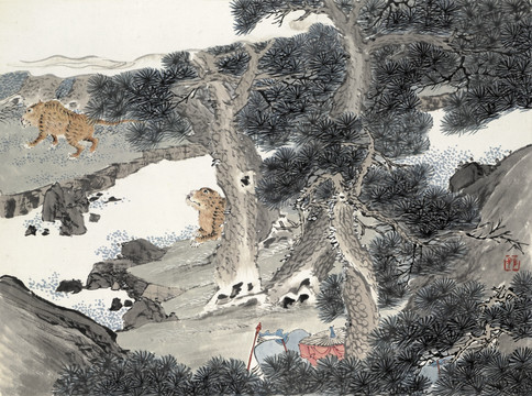 生肖人物圖