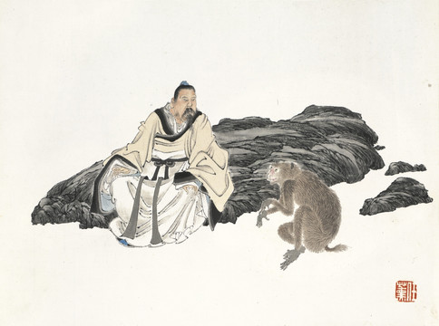 生肖人物圖