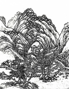 水墨畫
