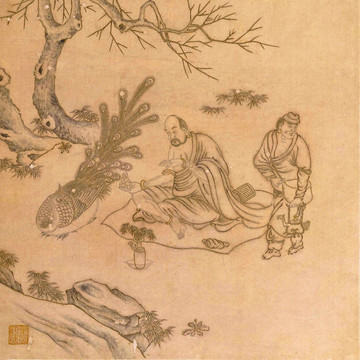 顧繡十六應(yīng)真圖